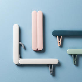 物得猫旅行折叠衣架 出差游玩便携晾晒衣架 袜子内衣晾晒夹