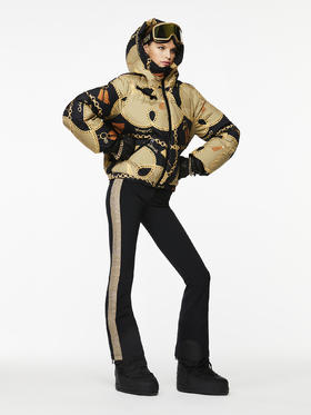 Goldbergh - Precious Jacket No Fur - Chain Gold - 女装 - 滑雪夹克 - 多色