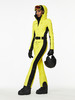 Goldbergh - Parry Ski Suit Real Fox Fur - Sunshine - 女装 - 连体滑雪服 - 黄色 商品缩略图0