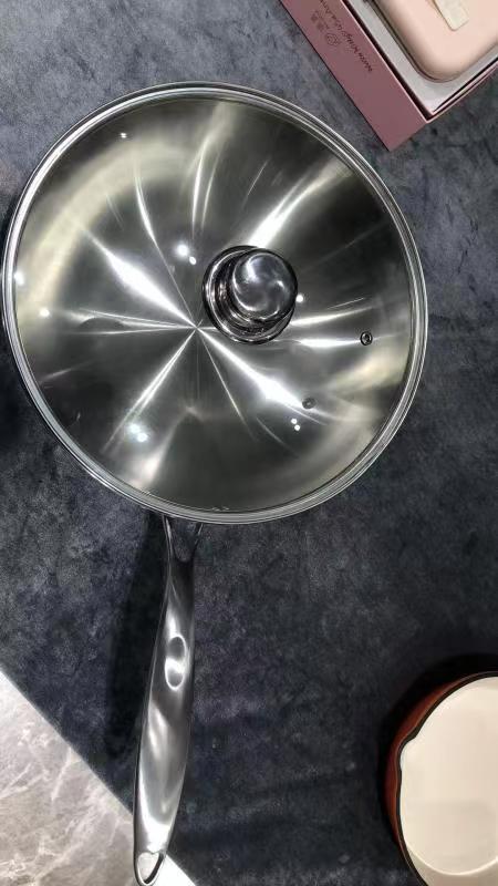 【周年庆会员专场 抢！】百货世界4F-MIJI-不锈钢炒锅30cm 商品图0