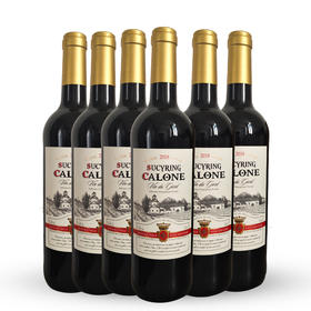 （6支装）法国酒庄原瓶直供 稀有15° 嘉龙干红葡萄酒