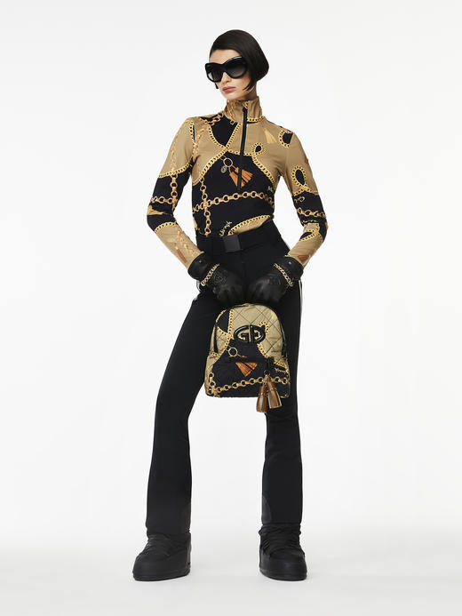 Goldbergh - Treasure Ski Pully - Chain Gold - 女装 - 速干 - 多色 商品图1
