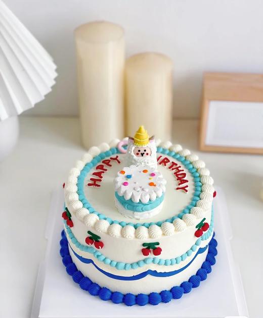 复古小绵羊吹小蛋糕 商品图1