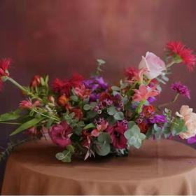 会议桌花32（可选择色系，花材品种随机）