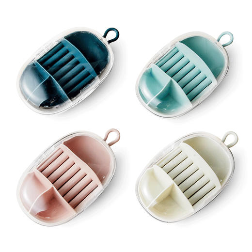 洛哈思首饰收纳盒耳环饰品收纳便携耳钉盒首饰架饰品架旅行首饰盒 商品图4