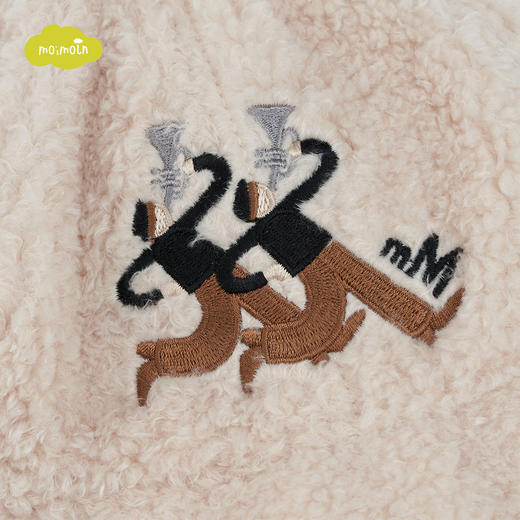 【尺码偏小请拍大一码】moimoln小云朵童装2021年冬季新品男女宝宝休闲帽子保暖帽子LQW1AZCA02 LQW1IZCA03 商品图5