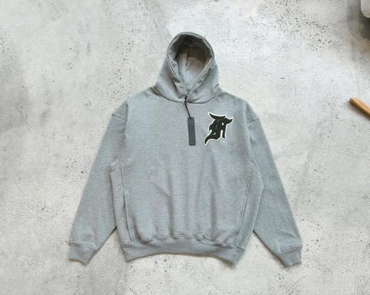 FOG 5TH主线 500g超厚毛圈凯尔特人刺绣连帽卫衣宽松Oversize  wy517 商品图4