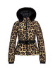 Goldbergh - Fierce Jacket Real Fox Fur - Jaguar - 女装 - 滑雪夹克 - 豹纹 商品缩略图1