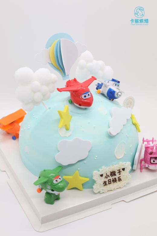 超级飞侠蛋糕（蓝色球形款） 商品图1