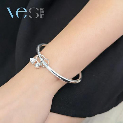 好运连连古法足银999手镯 商品图3