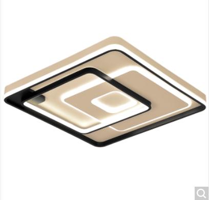 TCL吸顶灯套餐 LED智控客厅灯餐厅卧室灯创意灯具后现代北欧风 魔方系列两室两厅送遥控 商品图2