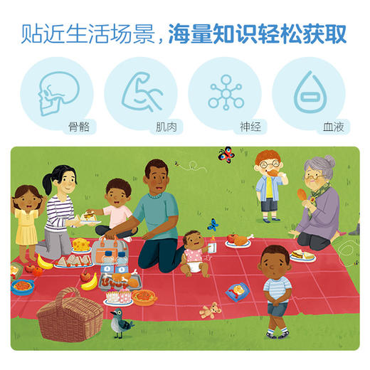 乐乐趣揭秘翻翻书低幼版第五辑 揭秘身体 商品图3