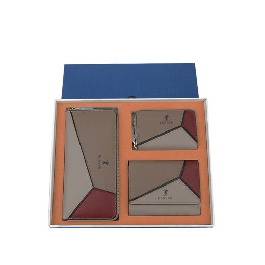 PLOVER香港啄木鸟前卫女式手包钱包卡包三件套	GD81217-3NH 商品图1
