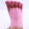 短筒五指袜秋冬款脚底硅胶瑜伽五指袜【13500】 商品缩略图2