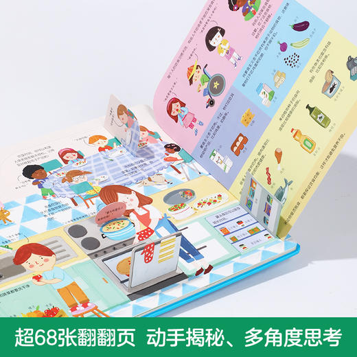 乐乐趣揭秘翻翻书低幼版第五辑 揭秘健康 商品图2