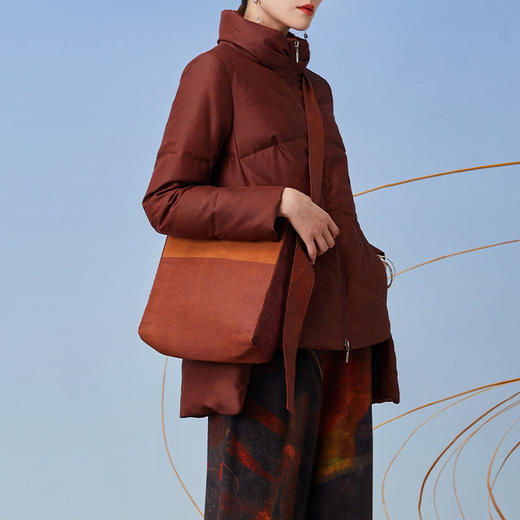 TANGY Collection/天意精品2021年秋冬新品植物染莨绸包包 商品图2