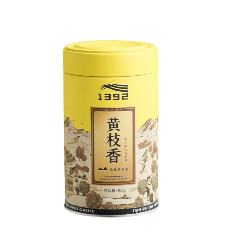 天池七彩系列凤凰单丛 黄枝香 高山有机乌龙茶 100g