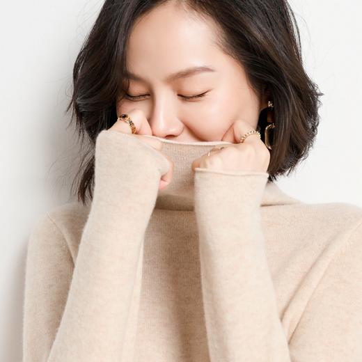 「专柜品质」澳洲美利奴羊毛衫 9色可选 轻盈柔软 不易起球 不易掉毛 保暖亲肤不扎肤 BIMO碧茉女款【72小时发货】 商品图4