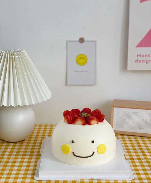 可爱笑脸蛋糕（图片是7寸） 商品图1