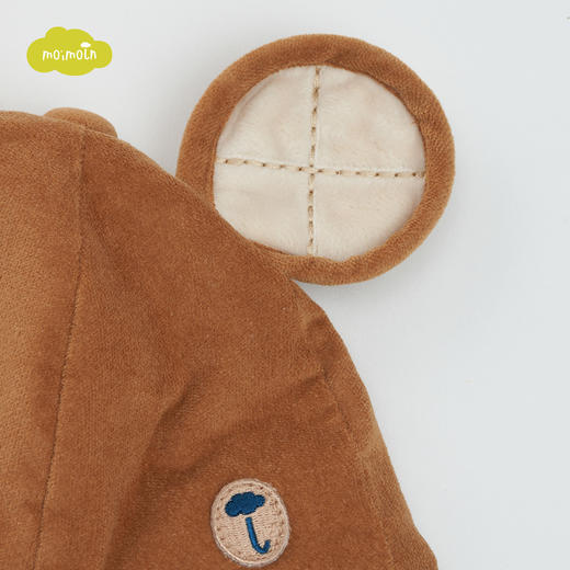 moimoln小云朵童装2021年冬季新品男女宝宝加绒休闲帽子保暖LQW1IZCA02 商品图3