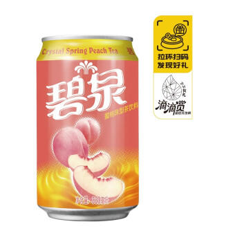 屈臣氏碧泉蜜桃茶饮料330ml*24罐 商品图3