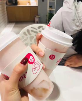 现制饮品 焙香啵啵冷/热两人成团