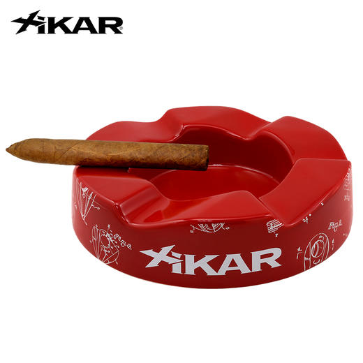 美国Xikar西卡陶瓷雪茄烟灰缸六人位 Wave Ashtray 429 商品图2