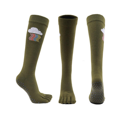 高筒瑜伽袜 | 2021秋冬精梳棉高筒瑜伽袜 商品图0