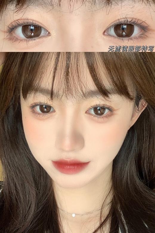 【小红书推荐款】papadox日抛 苏苏球棕，日抛/直径14.2/着色13.7，88元/一盒，168元/详情任选两盒，308元/详情任选四盒，588元详情任选八盒（一盒包含10片） 商品图0