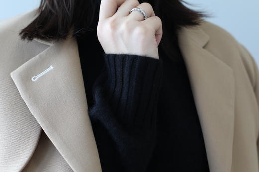 半高领纯色羊绒衫 商品图10