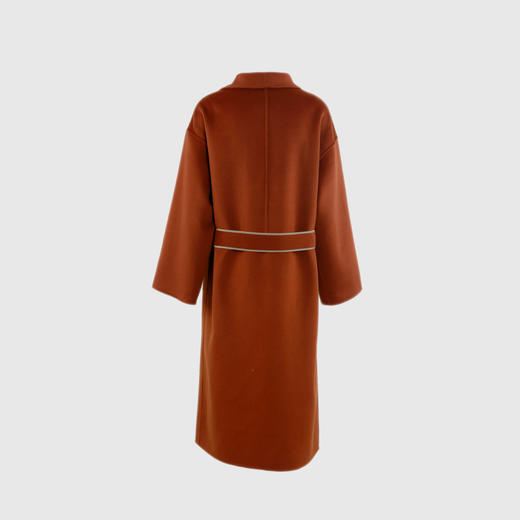 披肩领韩版大衣（附腰带） 商品图3