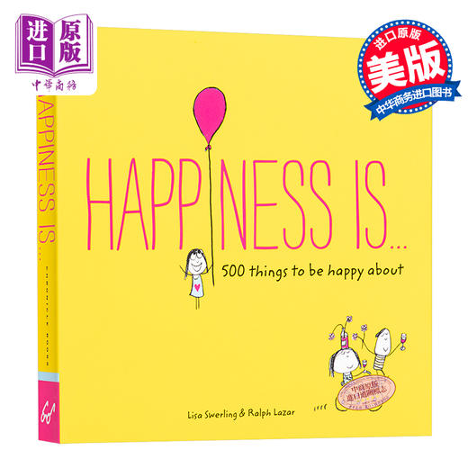 幸福是,500件关于快乐的小小事 英文原版 Happiness is . . .: 500 Things to be Happy About Lisa Swerling Ralph Lazar 商品图8
