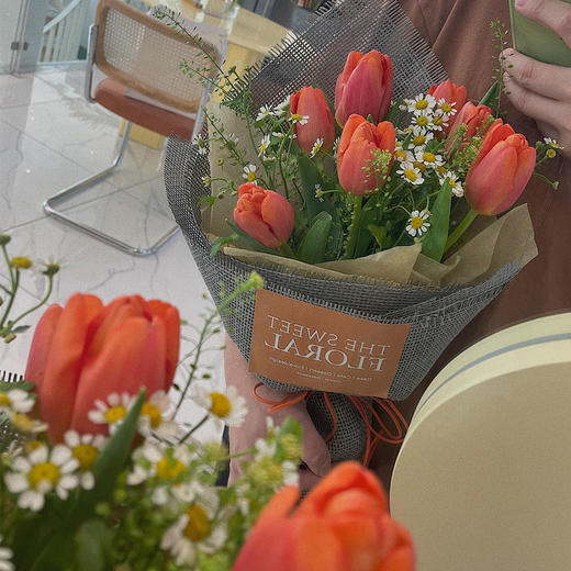 花艺 秋日霞光 · 花束 商品图1