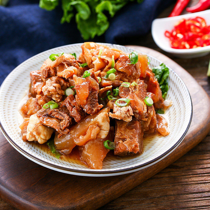 【百年传承/清真美味】东来顺筋头巴脑500g×2袋装|精选食材|匠心炖制