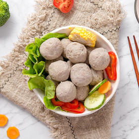 喜盼低脂潮汕牛肉丸高蛋白纯牛肉 精选上乘牛腿肉 Q弹有嚼劲 一口爆汁