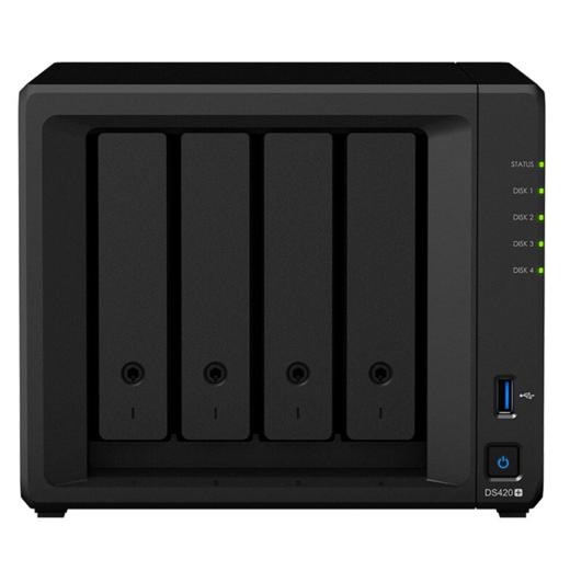 狼族优选丨【未税价】群晖DS420+ nas主机个人云盘私有4盘位储存网盘网络存储器文件服务器家用局域网共享私人云 商品图4