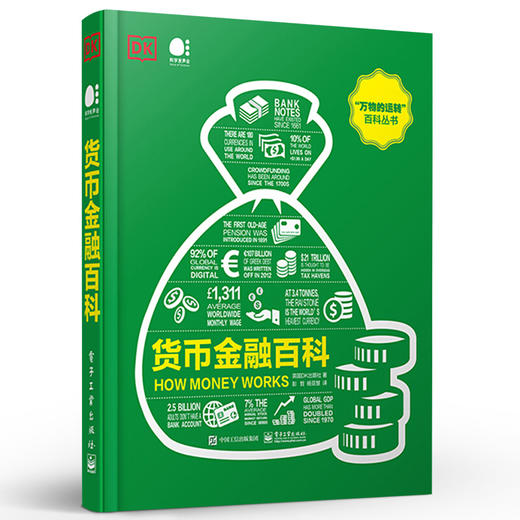 DK货币金融百科 全彩 "万物的运转"百科丛书彭哲 英国DK出版社 货币演变金融市场制度政府财政公共资金 经济管理书籍 商品图1