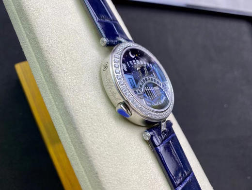 情人桥新版VCA🔥Van Cleef & Arpels梵克雅宝诗意复杂功能腕表系列：恋人之桥最浪漫的手表，1比1复刻，时针和分针每到12点便相遇拥吻💑 商品图13