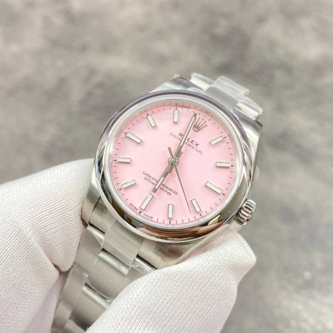 【女款31mm】浅粉色 新款劳力士蚝式恒动型277200 31mm系列