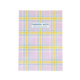 恒品时尚格子B5单线胶套本80页JT20182