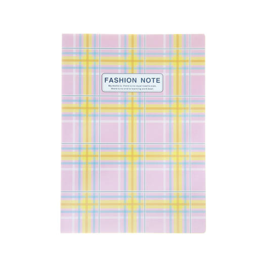 恒品时尚格子B5单线胶套本80页JT20182 商品图0