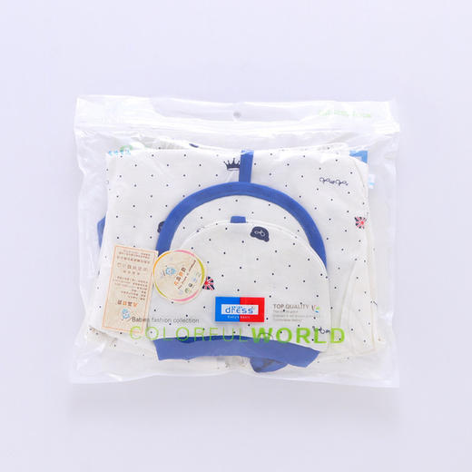 【纯棉7件套 给宝宝肌肤最温暖的呵护】A类新生婴儿衣服纯棉内衣刚初生宝宝和尚服7七件套装春秋夏四季薄款 商品图2