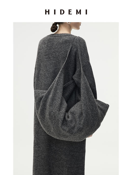 HIDEMI 芝麻点点多用羊毛设计感行囊系列大号 商品图2