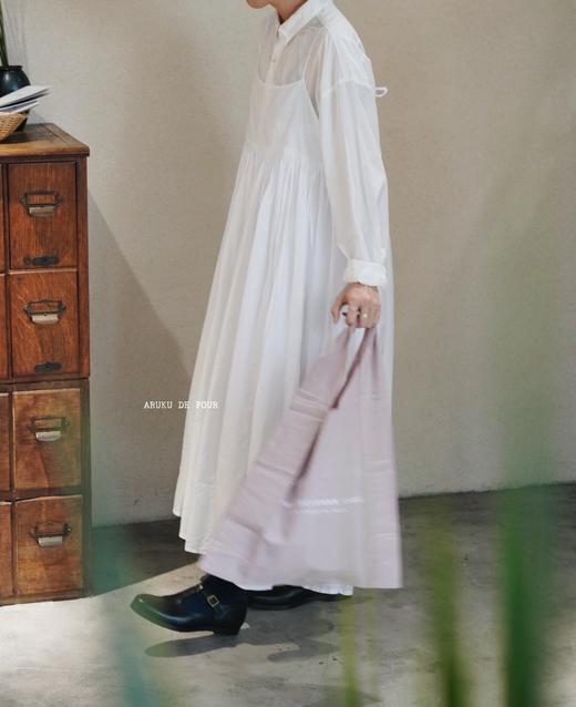 FRANCESCA AMAM LABEL粉/黑/白吊带裙 商品图4