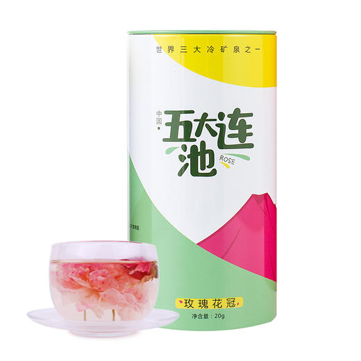 寒地玫瑰精选花冠茶 20g/罐 商品图1