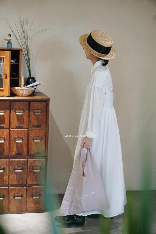 FRANCESCA AMAM LABEL粉/黑/白吊带裙 商品图5