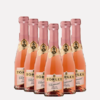 （六支装）原装进口(匈牙利) 抖音网红款特礼甜型桃红起泡酒 200ml 商品缩略图0