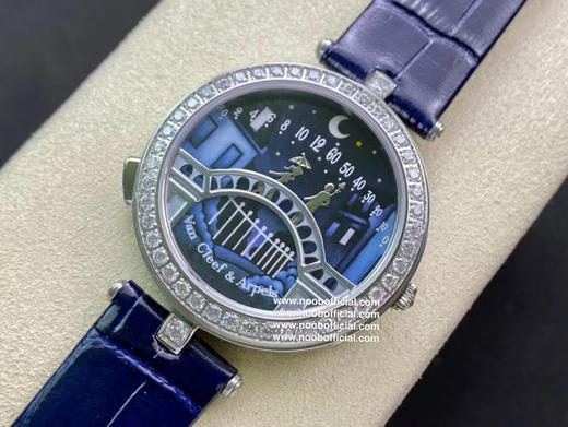 情人桥新版VCA🔥Van Cleef & Arpels梵克雅宝诗意复杂功能腕表系列：恋人之桥最浪漫的手表，1比1复刻，时针和分针每到12点便相遇拥吻💑 商品图5