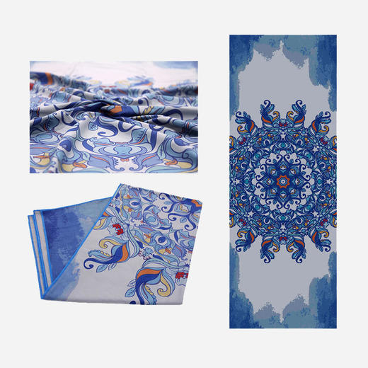 凡圣瑜伽防滑快干超柔软专业瑜伽铺巾 FP004 商品图5