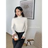 【99元任选3件】王炸升级！桑蚕丝绒发热打底衫 内里绒毛持续发热 坑条针织法 显瘦、大气 出街秒变女神 商品缩略图2